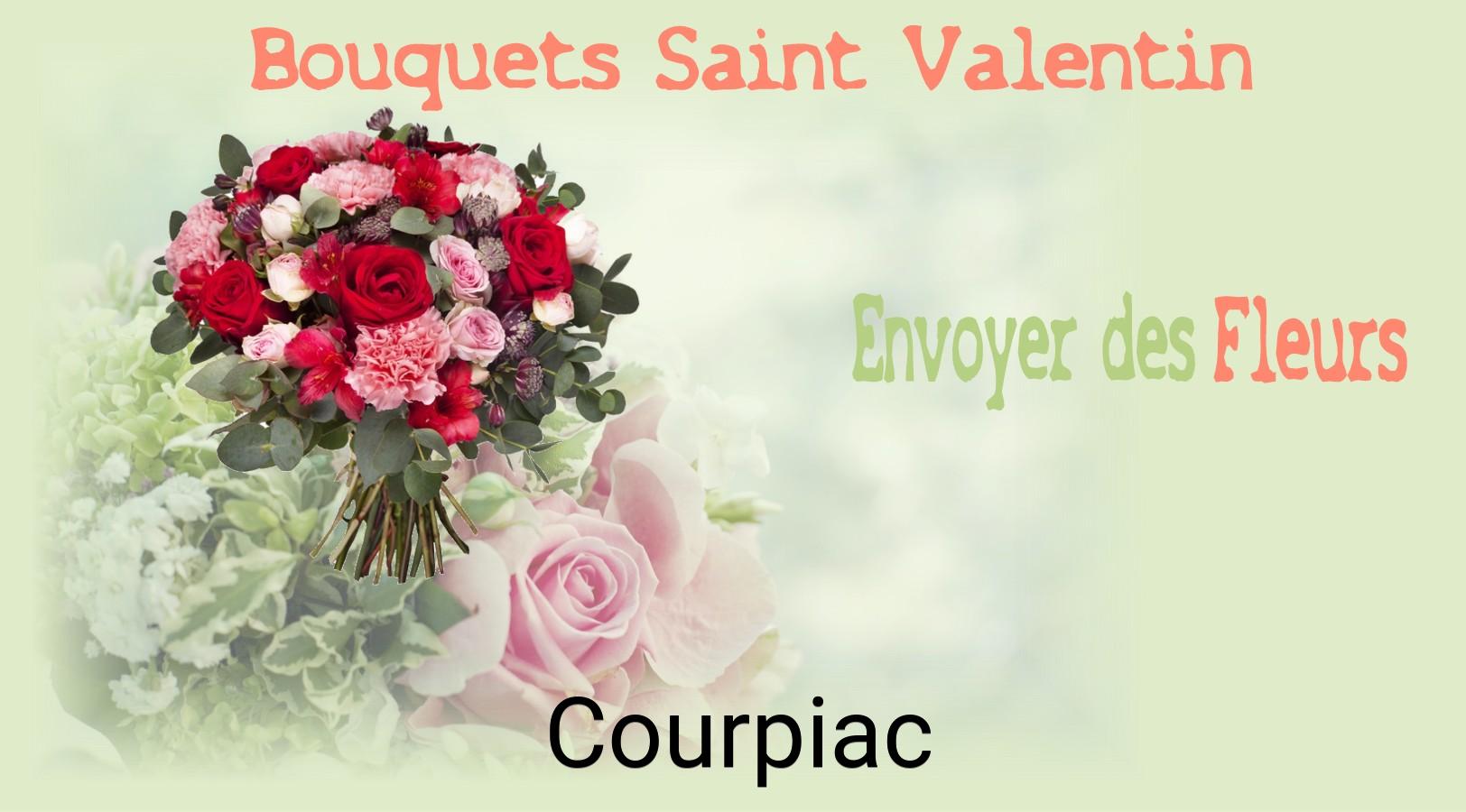 Roses de Saint-Valentin livrées à Courpiac