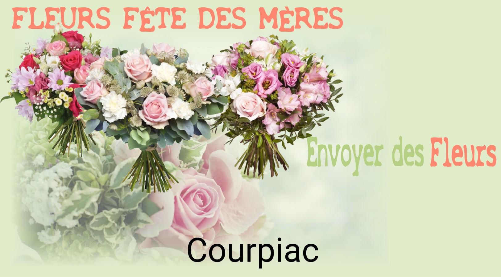 Bouquet de Fête des Mères livré à Courpiac